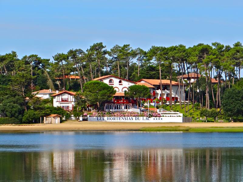 Hotel Les Hortensias Du Lac Soorts-Hossegor Exterior photo