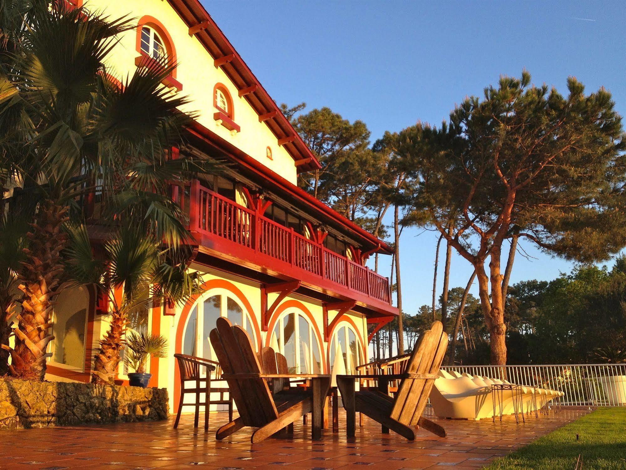 Hotel Les Hortensias Du Lac Soorts-Hossegor Exterior photo