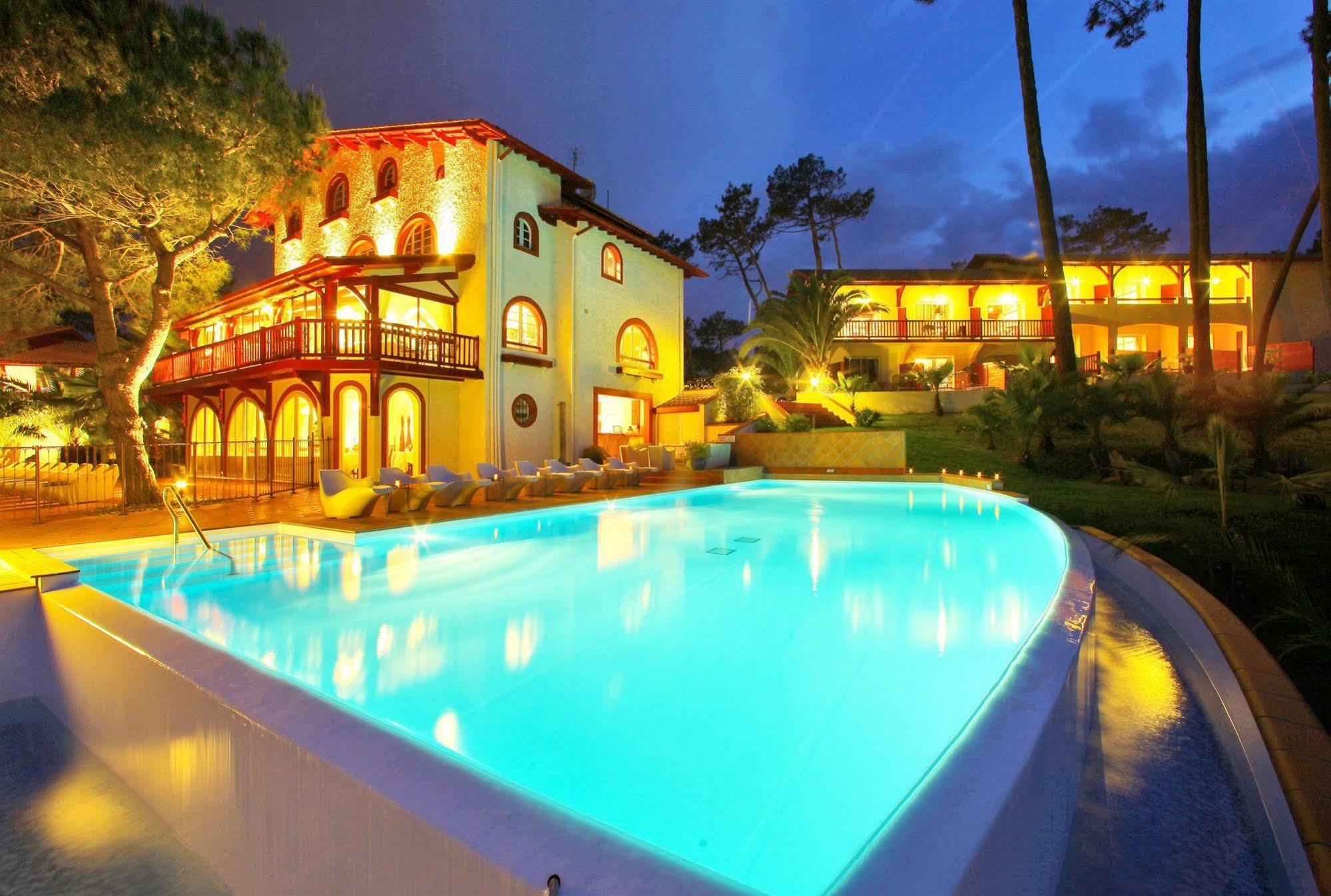 Hotel Les Hortensias Du Lac Soorts-Hossegor Exterior photo